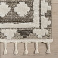 thumbnail image 4 of Rugs USA Audience Geometric Tasseled Area Rug, 9' x 12', Audience Beige, 4 of 8