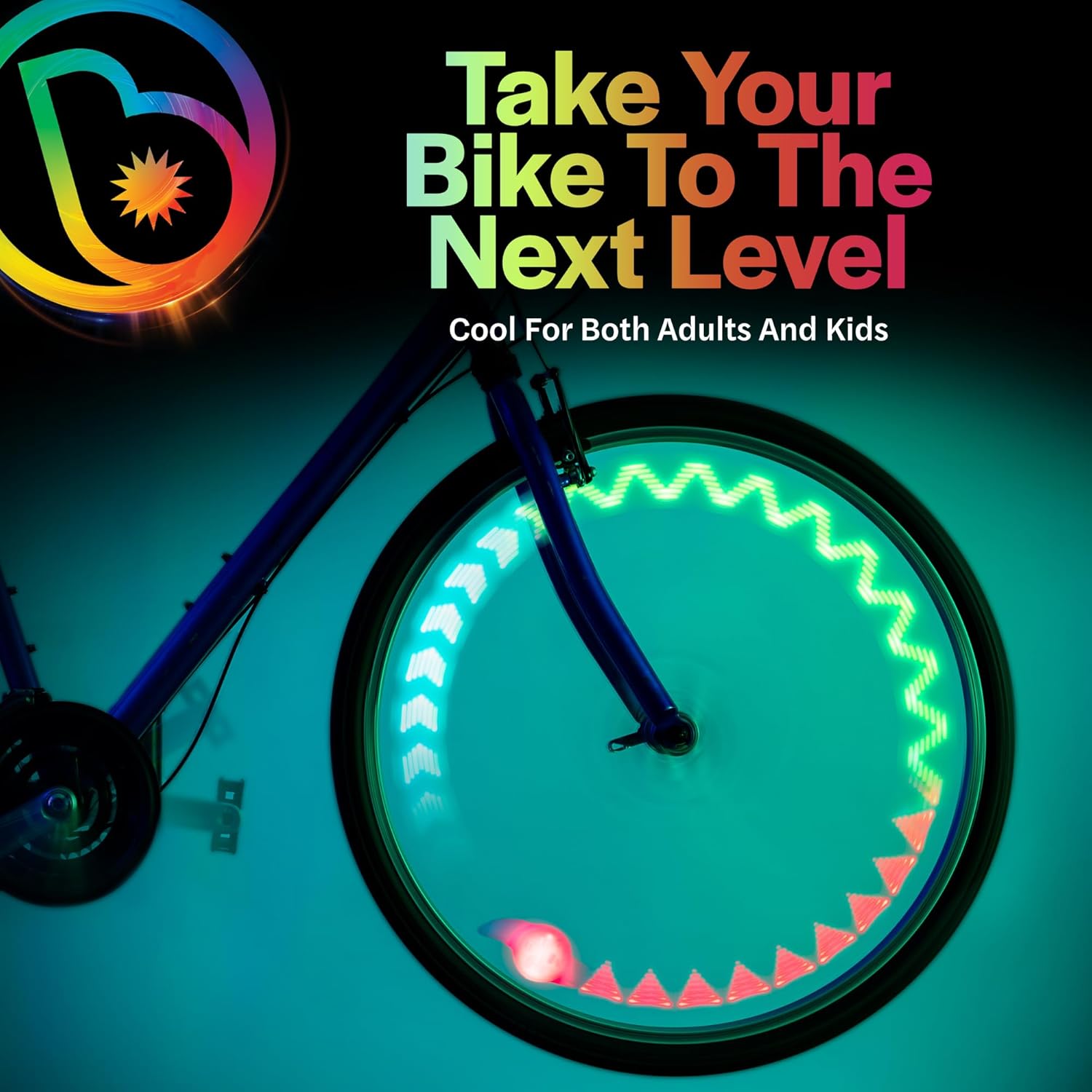 Brightz Shapebrightz 12-in-1 LED Bike Spoke Light photo 2