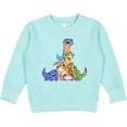 thumbnail image 2 of Inktastic Gecko Pile Cute Lizards Toddler Sweatshirt, 2 of 4