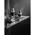 thumbnail image 4 of Estante de ducha de baño de aleación de aluminio, estante de ducha de acero inoxidable, estante de esquina, cesta de almacenamiento de cosméticos triangular, estante de almacenamiento montado en la, 4 of 5