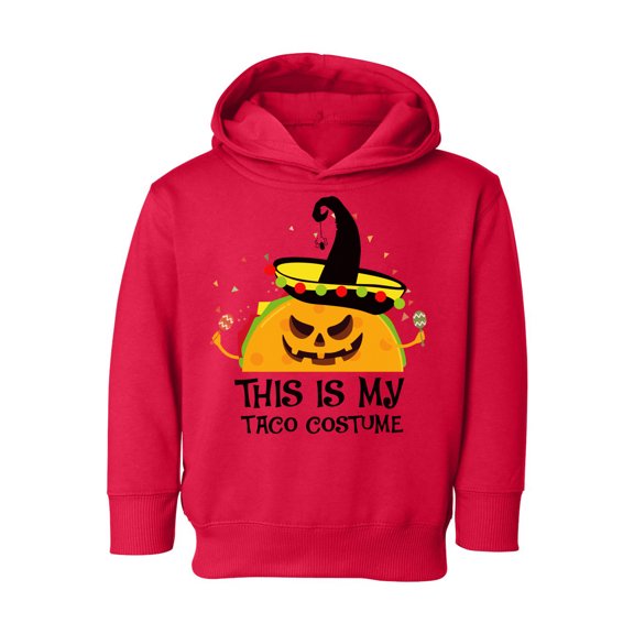 Awkward Styles Halloween Toddler Hoodie for Boys Girls Taco Fleece Hooded Sweatshirt
