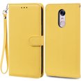 thumbnail image 1 of For Xiaomi Redmi 5 Plus Case Redmi 5 Shockproof Wallet Flip Case for Xiomi Redmi 5 plus 5plus Phone Cases Leather Fundas Shell Yellow -Strap For Redmi 5 Plus, 1 of 6