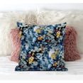 thumbnail image 4 of Sea Garden Rose Suede Zippered Pillow with Insert in Purple Pink 18 x 18, 4 of 6