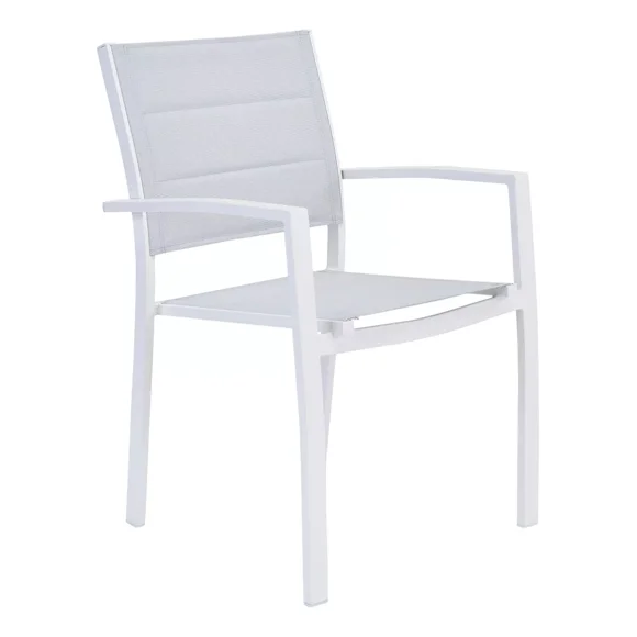 Silla con Descanzabrazos para Comedor Exterior NATERIAL ORION