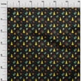 thumbnail image 2 of oneOone Polyester Spandex Black Fabric Merry Christmas Sewing Fabric By The Yard Printed Diy Clothing Sewing Supplies 56 Inch Wide-YPZ, 2 of 4