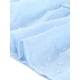 thumbnail image 5 of Vestido de puntos suizos con cuello en V y dobladillo con volantes de la marca INSPIRE CHIC para mujer, color azul claro M, 5 of 5