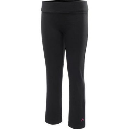 CAPEZIO Girls' Future Star Rollwaist Pants - Size: Small, Black