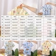 thumbnail image 3 of KPOPLK Toddler Girls Pajamas 1-12Years Kids Girl Pajama Fall Winter Button Down Short Sleeve Kids Clothes Snug Fit Pjs Set 2 Piece Size 9-10 Years,Blue, 3 of 5
