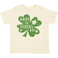 thumbnail image 3 of Inktastic Happy St. Patrick's Day Shamrock in Green Boys or Girls Toddler T-Shirt, 3 of 5