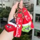 thumbnail image 1 of Llavero con colgante de Grinch navideño transfronterizo, ropa de cosplay, conjunto de Papá Noel, joyería al por mayor, 1 of 5
