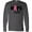 Charcoal Grey, variant on Inktastic Breast Cancer Hope for a Cure Long Sleeve T-Shirt