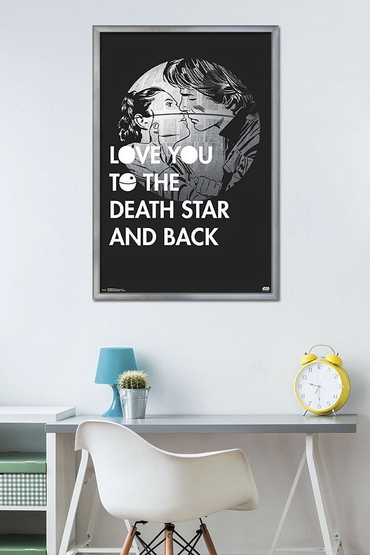 Star Wars: Saga - Love You Wall Poster, 22.375" x 34", Framed