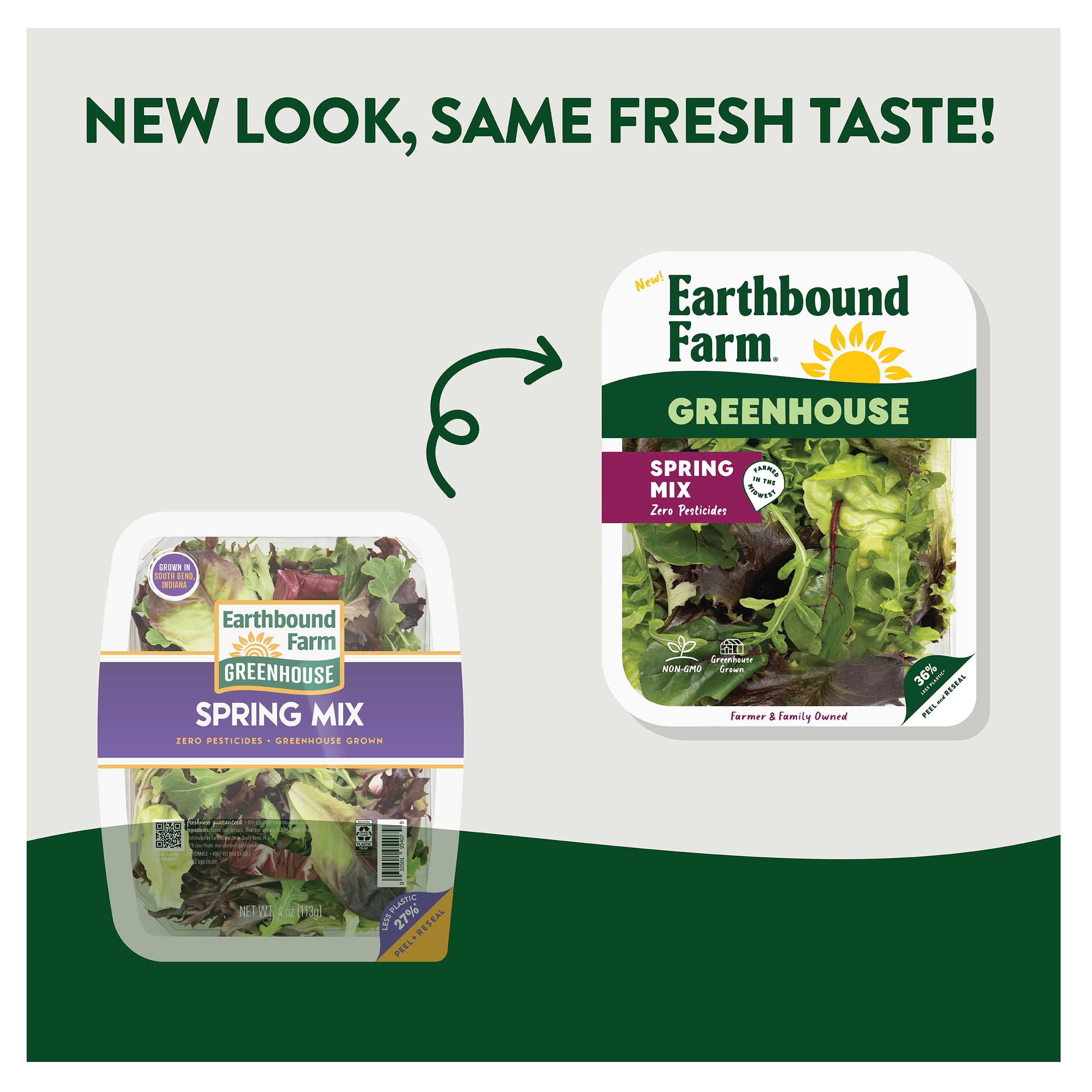 Earthbound Farm Greenhouse Spring Mix 4oz