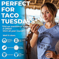 thumbnail image 5 of Womens Tacos Tacos Tacos T Shirt Funny Retro Tee for Ladies Womens Graphic Tees, 5 of 8
