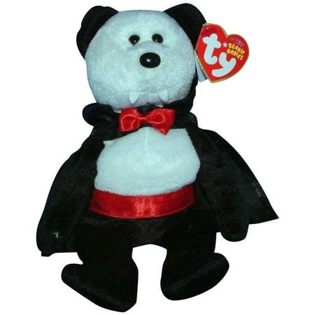 Ty Beanie Baby: Baron Van Pyre the Vampire Bear | Stuffed Animal | MWMT s