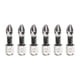 thumbnail image 1 of Juego de 6 puntas de destornillador Phillips PH2 (#2) antideslizantes, vástago hexagonal de 1/4" y 1" (25mm) de longitud, destornillador magnético para quitar tornillos., 1 of 7