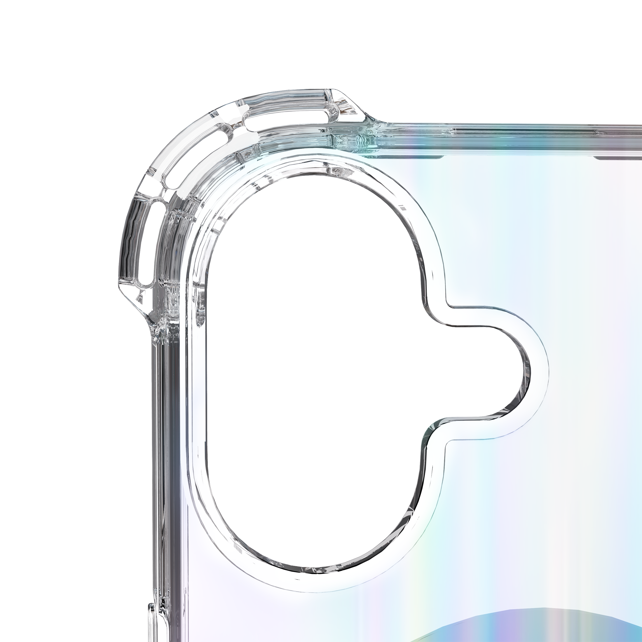 onn iPhone 16 Case with MagSafe – Iridescent photo 4