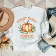 thumbnail image 3 of Harvest Market Pumpkins Local Organic - Women's Graphic Sweatshirt, 3 of 11