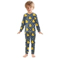 thumbnail image 3 of Duck Pattern Cotton Pajamas 2 Piece Set Sleepwear Soft and Comfortable Homewear Nightwear, 3 of 7