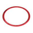 thumbnail image 3 of Aluminum Alloy Car Steering Wheel Ring Cover Trim for Audi A1 A3 A4 A5 A6 Q3 Q5 Red, 3 of 5