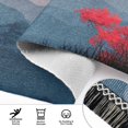 thumbnail image 4 of Sun Tower Cherry Mountains Runner Area Rug 2x6 Soft Non-Slip Washable Bedside Carpet for Hallway Bedroom Living Room Home Decor, 4 of 8