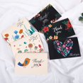 thumbnail image 2 of Lksixu 6 Pcs Thank You Cards With Envelopes, 4"x6" Floral Pattern Thank You Blank Notes Romantic Birthday Cards Appreciation Cards Gift Cards for Christmas Wedding Monther's Day All Occasions, 2 of 7
