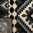 thumbnail image 4 of SAFAVIEH Veranda Johann Southwestern Indoor/Outdoor Area Rug, 2'7" x 5', Black/Beige, 4 of 7