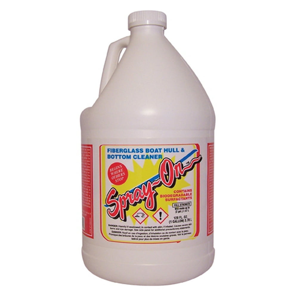 Spray On Fiberglass Hull Cleaner