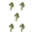 thumbnail image 3 of QualitChoice Fake Plants Artificial Plant Flower Simulation Leaf Hanging Wedding Photography Rattan Indoor Bathroom Balcony Green 5PCS, 3 of 6