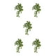 thumbnail image 1 of Plantas falsas de pared Cateissary Mini planta artificial hojas colgantes Verde, 1 of 6