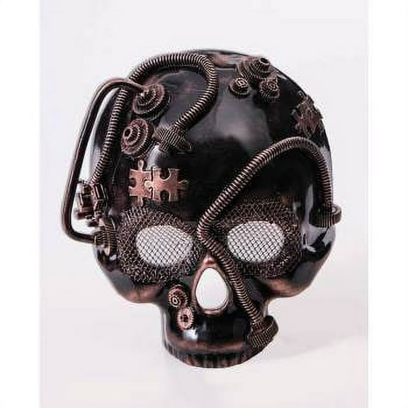 HALF STEAMPUNK BRONZE - SKULL