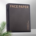 thumbnail image 4 of Blotting Paper With Powder Puff Mirror - Blotting Paper For Oily Skin, Blotting Paper Sheets For Face, Oil Paper For Face Blotting, Oil Absorbing Paper, Facial Oil Control Makeup Portable Box, 4 of 5