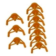 thumbnail image 2 of Clips de entrenamiento para tallos de plantas ajustables de 360 ​​grados, 10 piezas, clips para doblar plantas, amarillo, 2 of 9