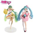 thumbnail image 2 of Hatsune Miku Fairy Mirror Sleeping Beauty figuras periféricas de Anime, adornos de coche, modelo de decoración, juguetes, regalo de cumpleaños, 21cm qiuyongming unisex, 2 of 2