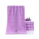 thumbnail image 1 of Inteprter Toallas faciales de rayas gruesas de algodón puro, toallas absorbentes de secado rápido con patrón de lavanda Type4 NO4 Inteprter JJ7112-01, 1 of 6