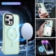 thumbnail image 5 of Funda TEKKU Matte Style para iPhone 15 PRO Trans Verde compatible con MagSafe, 5 of 8