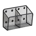 thumbnail image 2 of Magnetic Mesh Storage Basket Metal Wall Mount Pen Holders Magnetic Organizer Basket For Refrigerator Whiteboard Kitchen Office, 2 of 6
