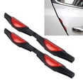 thumbnail image 5 of 4x Car Door Protectors Bump Stop Door Edge Guard Strip Dent Reflectors on Car Rear Front Door Scratches Protection, 5 of 8
