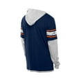 thumbnail image 3 of Men's New Era Navy Chicago Bears Twofer Layered Long Sleeve Hoodie T-Shirt, 3 of 5