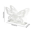 thumbnail image 3 of Home Tissue Shelf Western Restaurant Hotel Desktop Napkin Shelf Iron Hollow Metal Tissue Shelf, 3 of 6