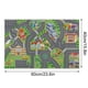 thumbnail image 2 of Alfombras de baño, alfombra de juego para bebés, alfombra antideslizante para gatear, alfombra de poliéster para camino, alfombra rectangular lavable para niños, alfombra para dormitorio, sala de esta, 2 of 6
