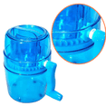 thumbnail image 3 of Ralladora de hielo portátil, máquina de hielo raspado manual con manivela y cuchillas de acero inoxidable cortadas con precisión para triturar el hielo más rápido, perfecta para aventuras al aire, 3 of 5