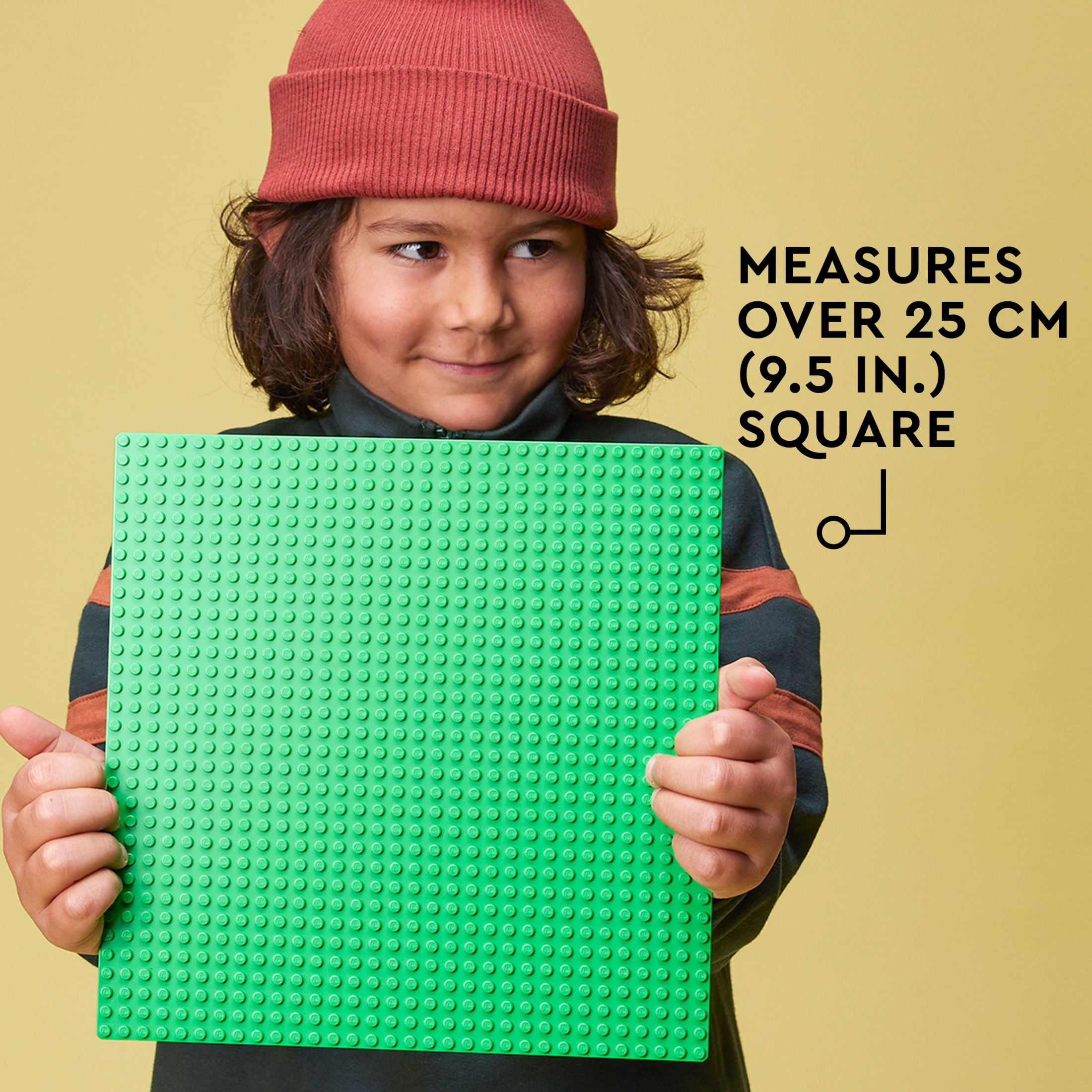 Big green lego base plate sales