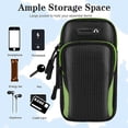 thumbnail image 4 of Holder Fit Workout Sports Exercise Jogging Men Women Arm Band Sleeve Pouch - green, 4 of 5