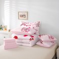 thumbnail image 6 of Homewish Happy Valentine'S Day 7-Piece Bedding Comforter Set For Female Men Adults,Kawaii Gnome King Bedding Sets,Love Heart Print Ultra Soft Bed Sheets,Breathable Home Decor,Reversible, 6 of 8