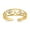 Yellow, variant on Fine Jewelry 14K White Gold .02ct Diamond Scroll Toe Ring for Women