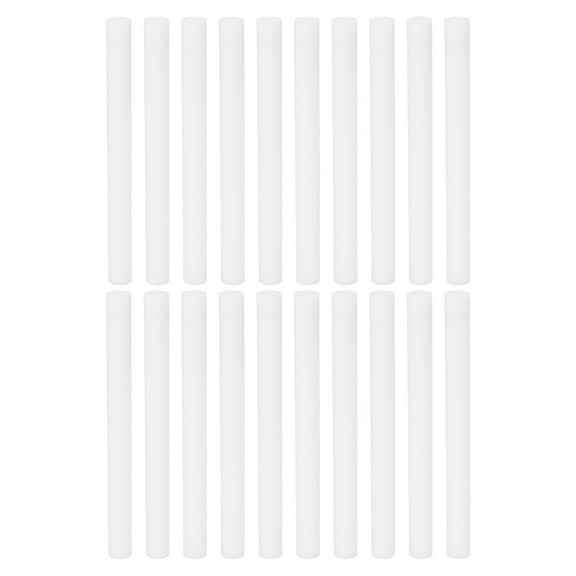 Uxcell Cotton Filter Sticks, Refill Sticks Filter Wicks Replacement (4.72'' x 0.39''), White 20Pack