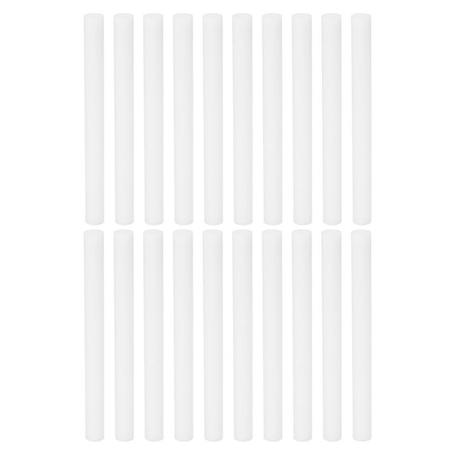 Unique Bargains Cotton Filter Sticks, Refill Sticks Filter Wicks Replacement (4.72'' x 0.39''), White 20Pack