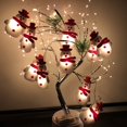 thumbnail image 2 of String Lamp Snowman Deer Pattern Decorative Plush Christmas Tree Fairy Lights Home Decor, 2 of 11