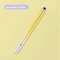 thumbnail image 1 of Stylet Universel 2 en 1 pour iOS Android, Stylo Tactile, Crayon Capacitif pour iPad Samsung Xiaomi Tablette Téléphone Intelligent Jaune, 1 of 6